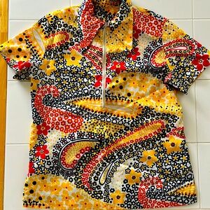 Mod psychedelic Polo shirt